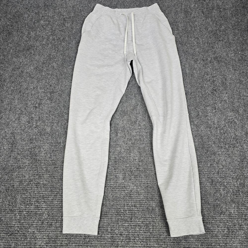 Lululemon City Sweat Jogger Mens Small Light Heather Gray 30" French Terry